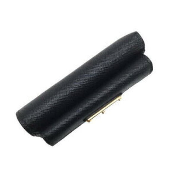 Prada Tri fold Compact Wallet Leather Black - Picture 5 of 9